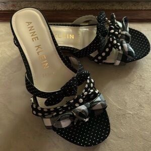 Anne Klein flex sandals.